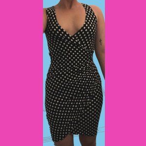 Charlotte Russe Polka Dot Wrap Dress